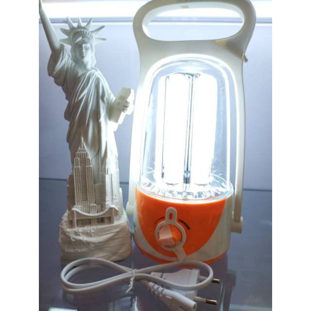 Lampu Emergency Fox 833 Led Lampu darurat Led Charge taham lama Lampu cas senter emergency FOX 833