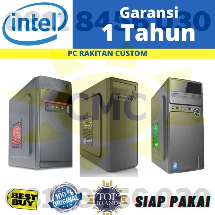 PC Rakitan Core i5 2400 4GB 500GB HDD Siap Pakai