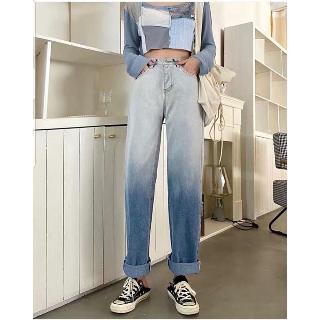 1KG MUAT 3PCS | BOYFRIEND JEANS BAGGY CELANA JEANS HITS OOTD SELEBGRAM TERBEST SELLER HIGH QUALITY