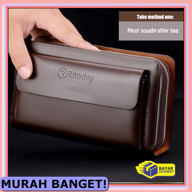 Clutch Versace Import Premium Quality Clutch Pria Branded Handbag IW827 Dompet/Tas Tangan/Handbag/Cl