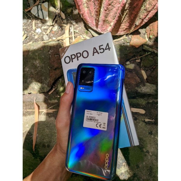 oppo a54 2021 ram 4/64gb fullset mulus   no minus