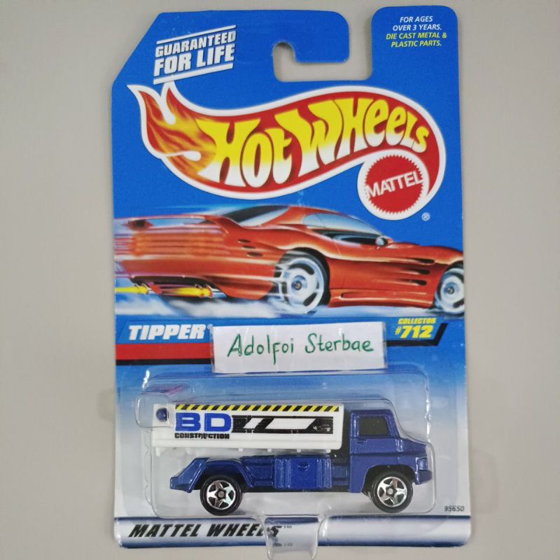 hotwheels hot wheels tipper tiper bd construction dump truck moving parts time special features kepa