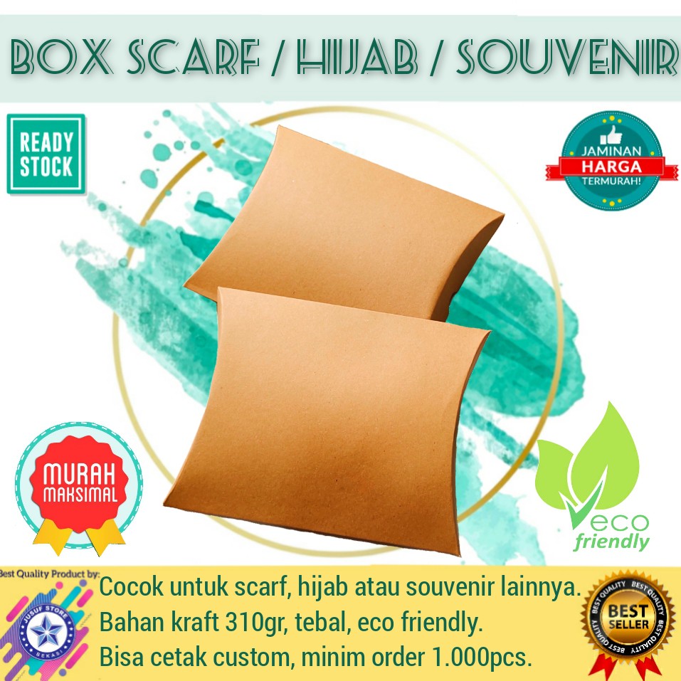 Box Hijab/ Scarf/ Souvenir/ Pashmina