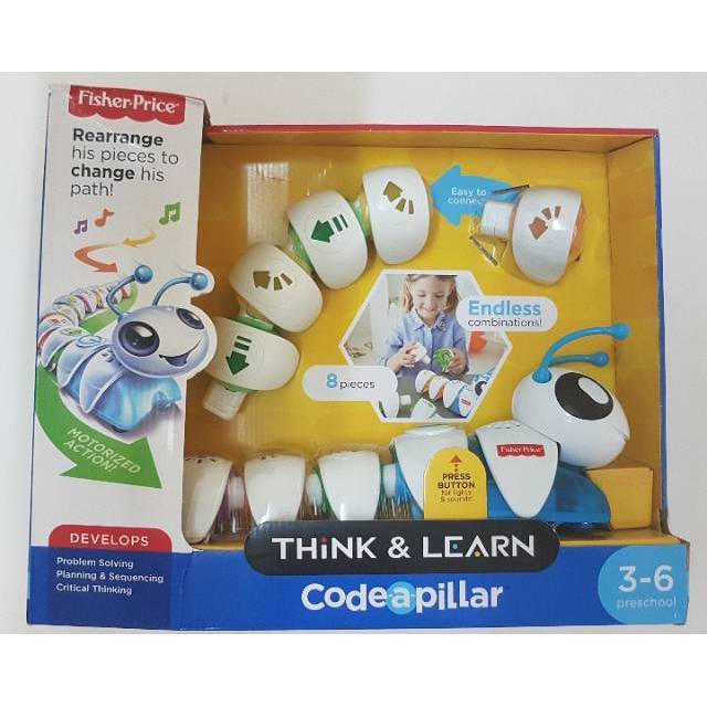 🔥Rajackhabu🔥 Fisher Price Think & Learn Code A Pillar Catterpillar