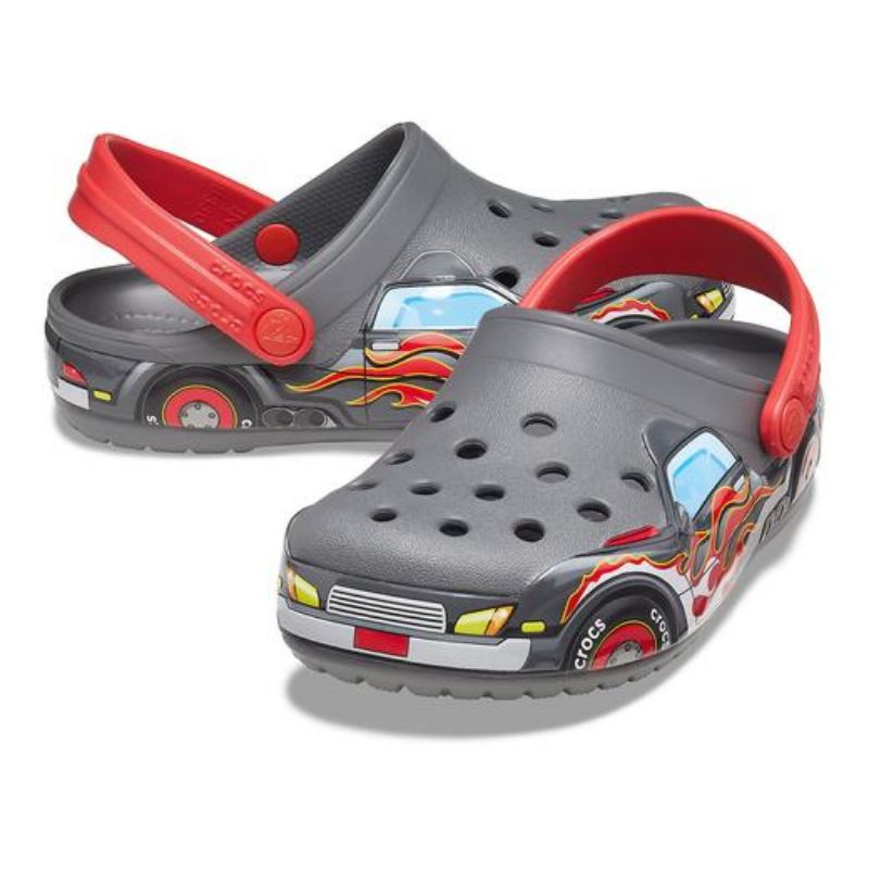 Crocs Kids Fun Lab Truck Band Clog / Sandal Crocs Anak laki-laki / Crocs Anak / Sandal Anak / Crocs