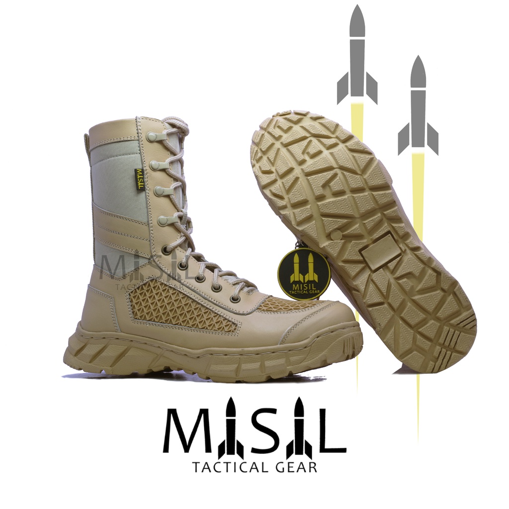 SEPATU PDL TACTICAL GURUN KULIT ASLI SEPATU PDL TACTICAL TNI POLRI POL PP DINAS PNS COD