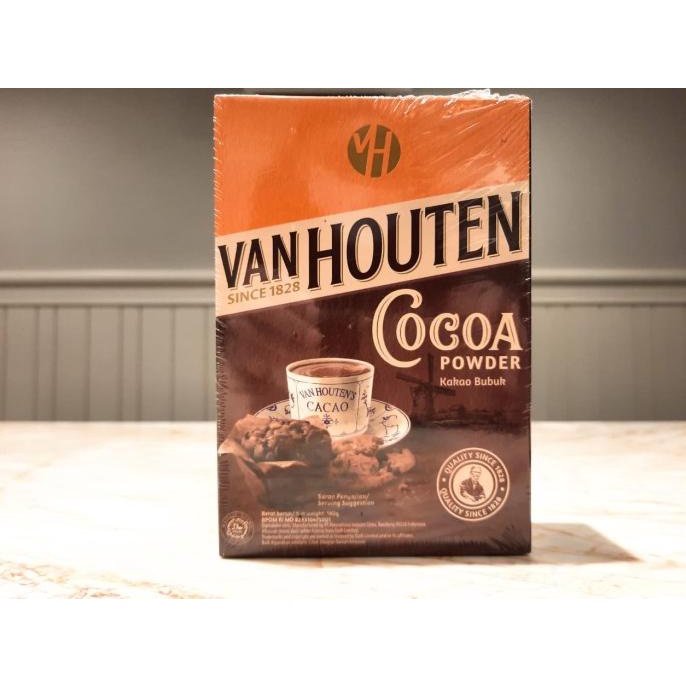 

VAN HOUTEN Cokelat Bubuk 180 gr - Cocoa Powder