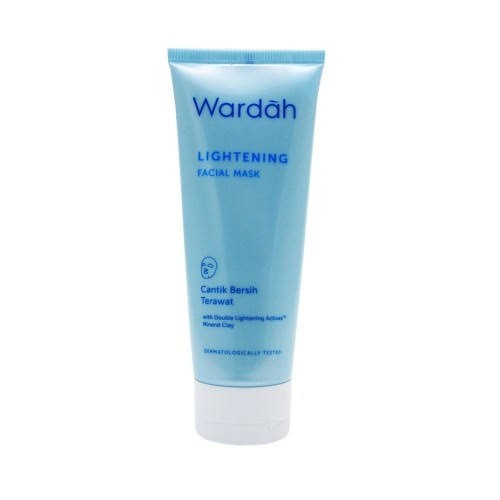 WARDAH LIGHTENING BLUE CLAY MASK 50 ML (New Package)