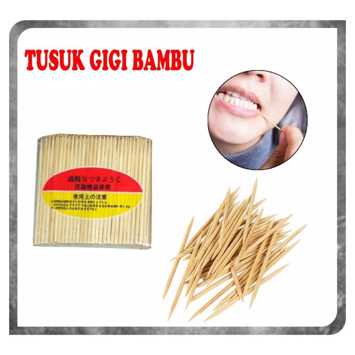 Tusukan Gigi Bambu Murah