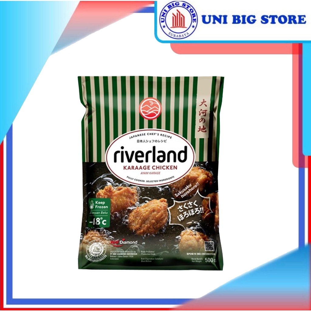 

Riverland Chicken Karaage 500 gr Ayam Karage Nugget