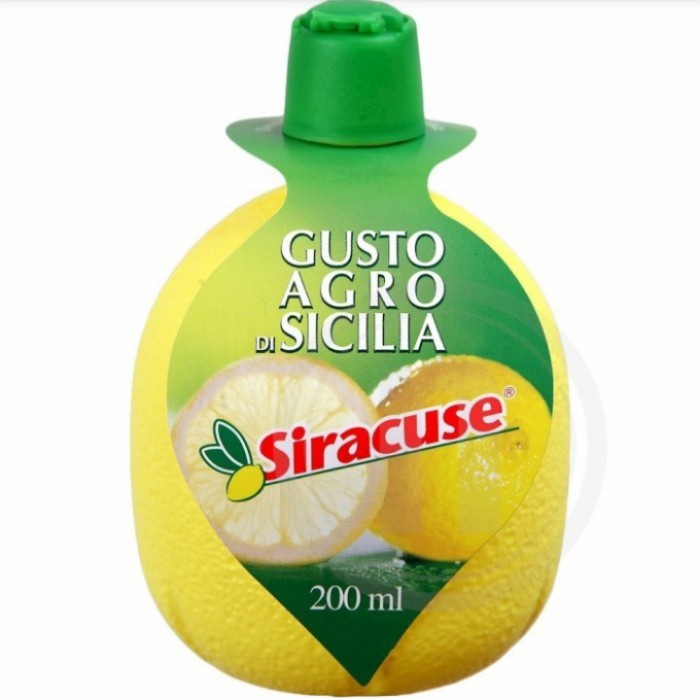 

siracuse lemon juice 200ml Gusto agro - minuman sari buah jeruk lemon