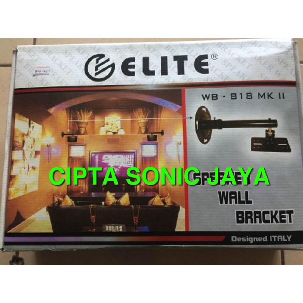 braket speaker gantung merk elite wb818