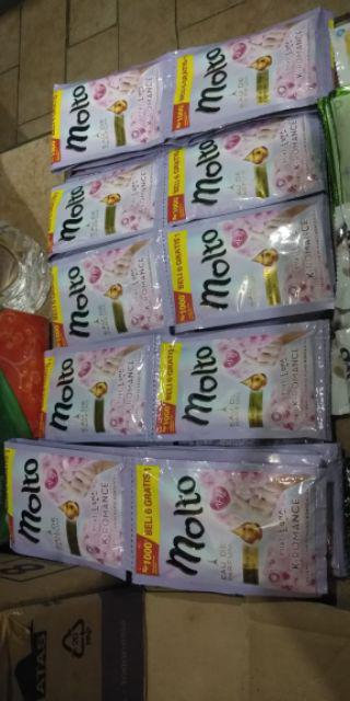 Molto Pewangi Pakaian Sachet Banderol 1000 20 Ml - 6 Pcs