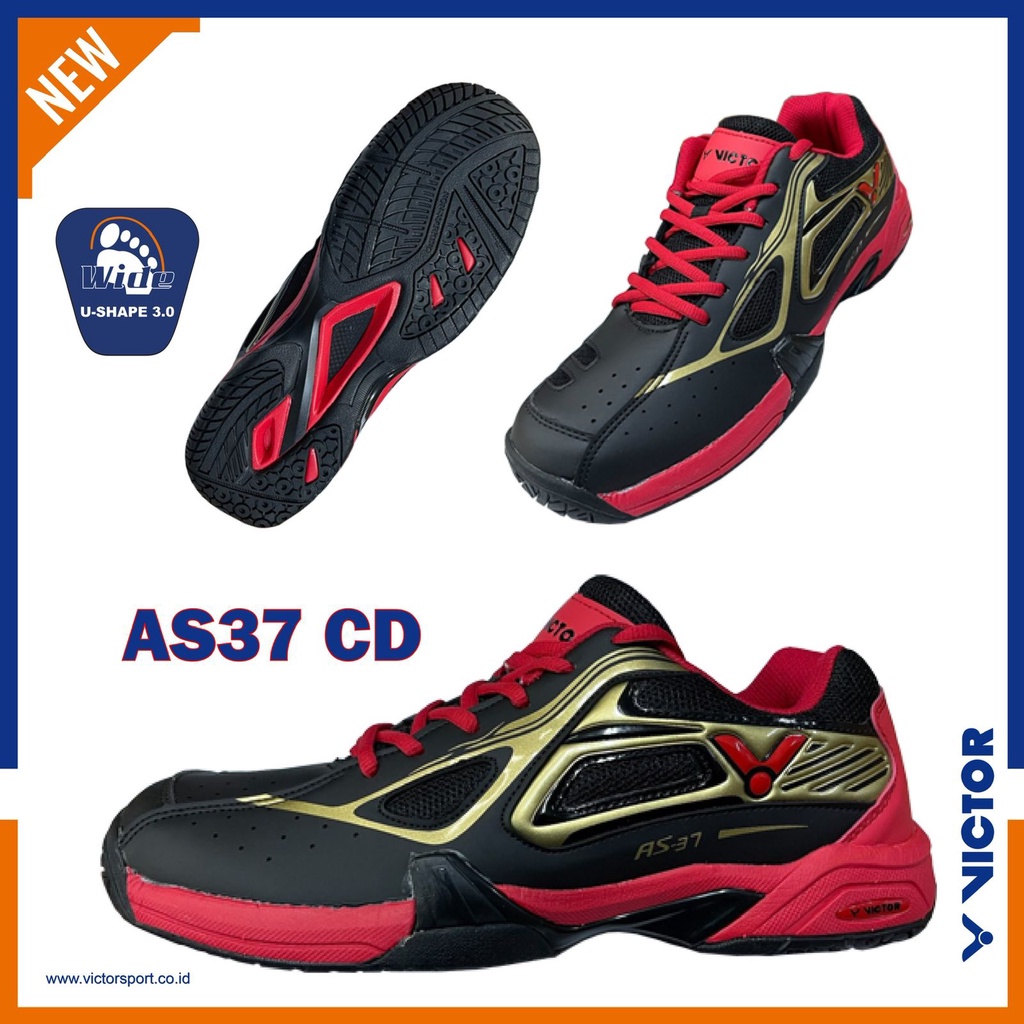 Sepatu Badminton Victor AS37 CD / AS-37 CD / AS 37 CD