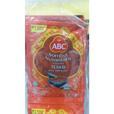 

KZ - ABC terasi sambal nusantara khas jawa barat 18gr x 10pcs