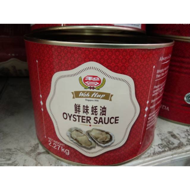 

oyster sauce tai hua saus 2.27 kg