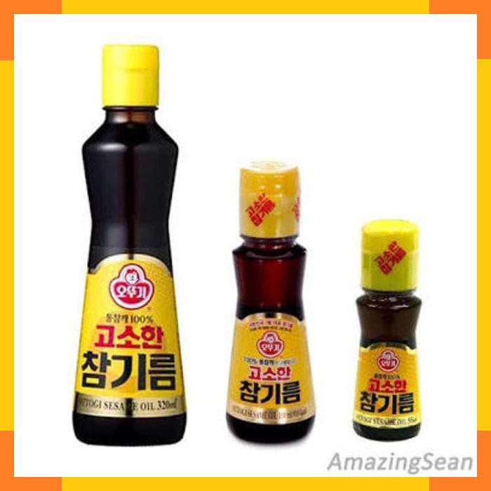 

Korean Ottogi Sesame Oil 55ml Minyak Wijen Korea