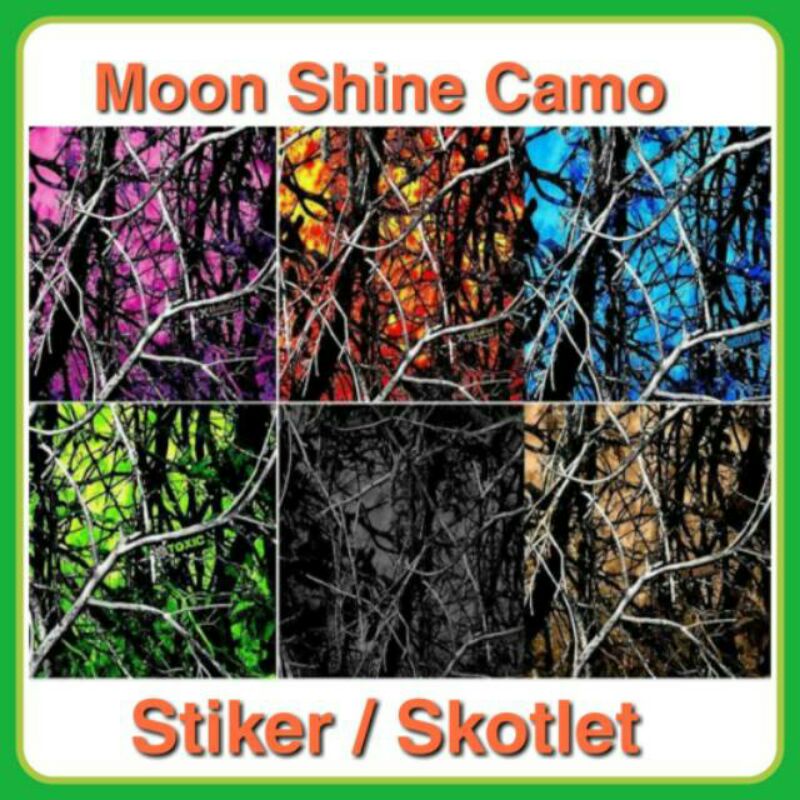 

Stiker Camo/MoonShine Camo/Camoflase