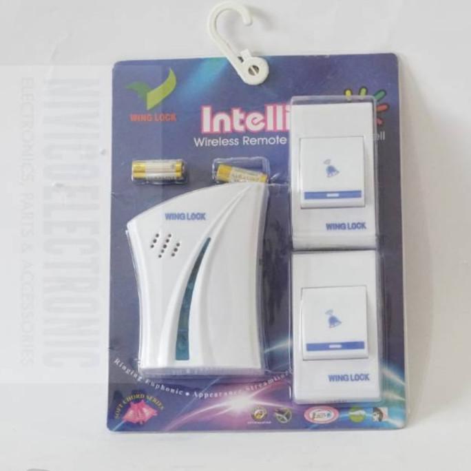 BEL PINTU LISTRIK 2 REMOT/BEL PINTU WIRELESS /DOOR BELL WIRELESS