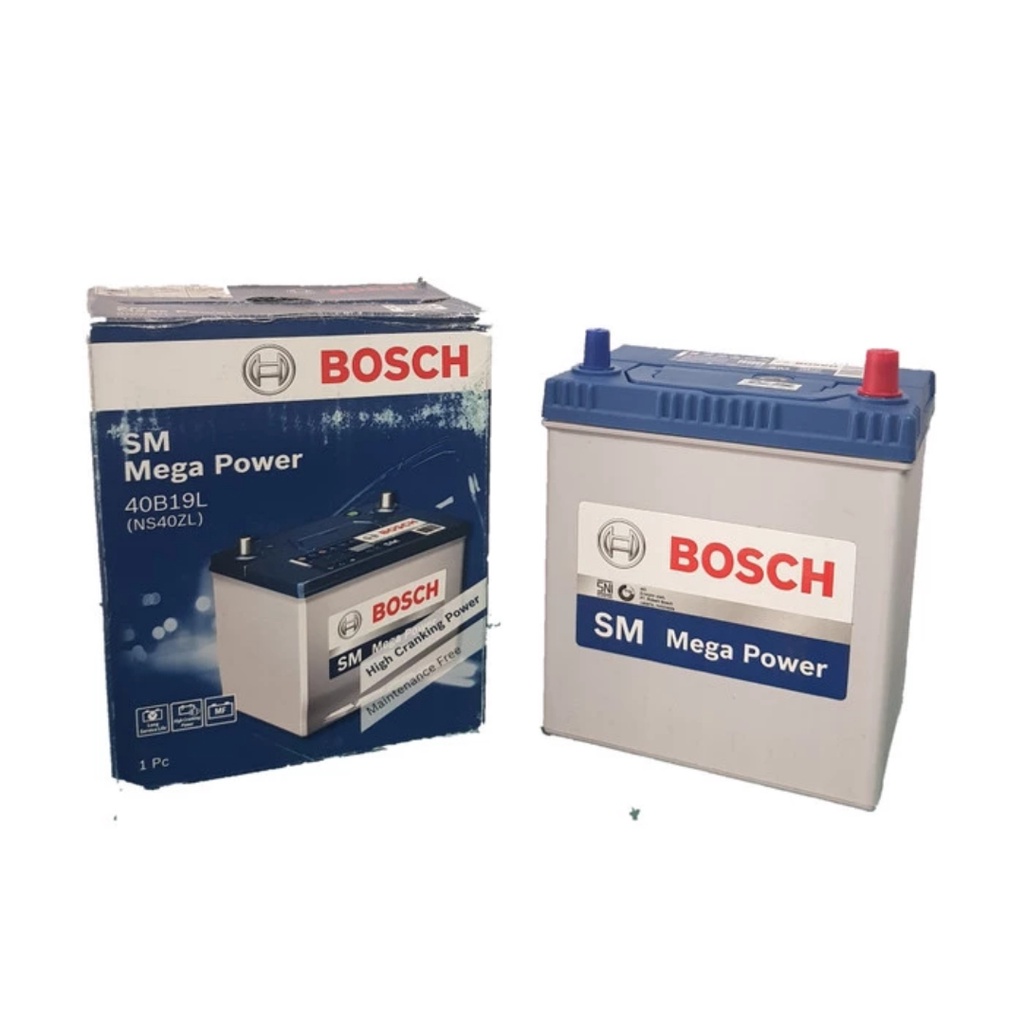Aki Mobil Merk BOSCH Tipe Ns40ZL MF ( Aki Kering )