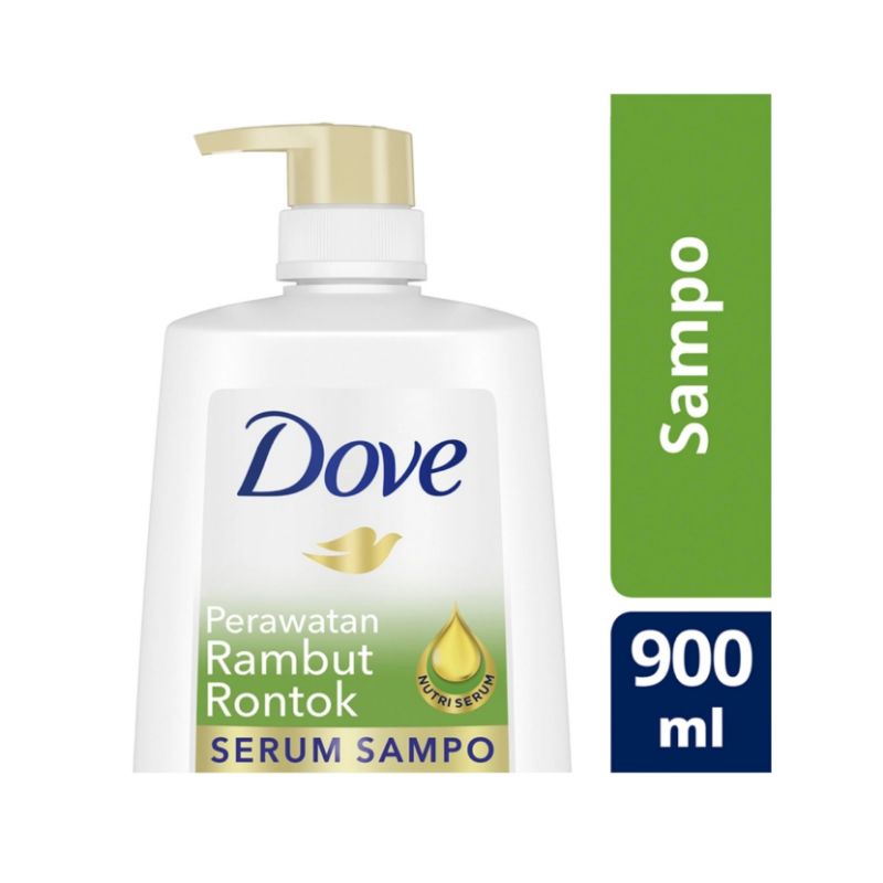 [SUPERJUMBO] Dove Serum Shampoo Hairfall Treatment 900ml