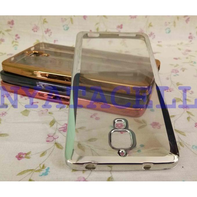 NEW CASE LIST CHROME XIAOMI MI4 MI4W MI4G /TPU/SOFT/SOFTCASE/SILIKON - GOLD MILENIA