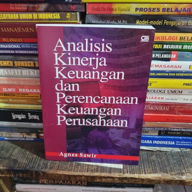 

Analisis kinerja keuangan dan perencanaan keuangan perusahaan by Agnes Sawir