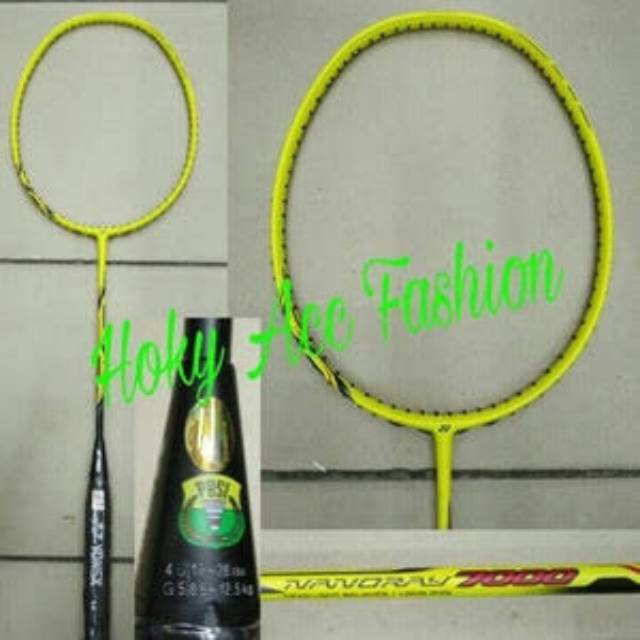Raket Badminton Yonex NANORAY 7000 ,
Made in JAPAN (SP) ..
100% Original Yonex Sunrise