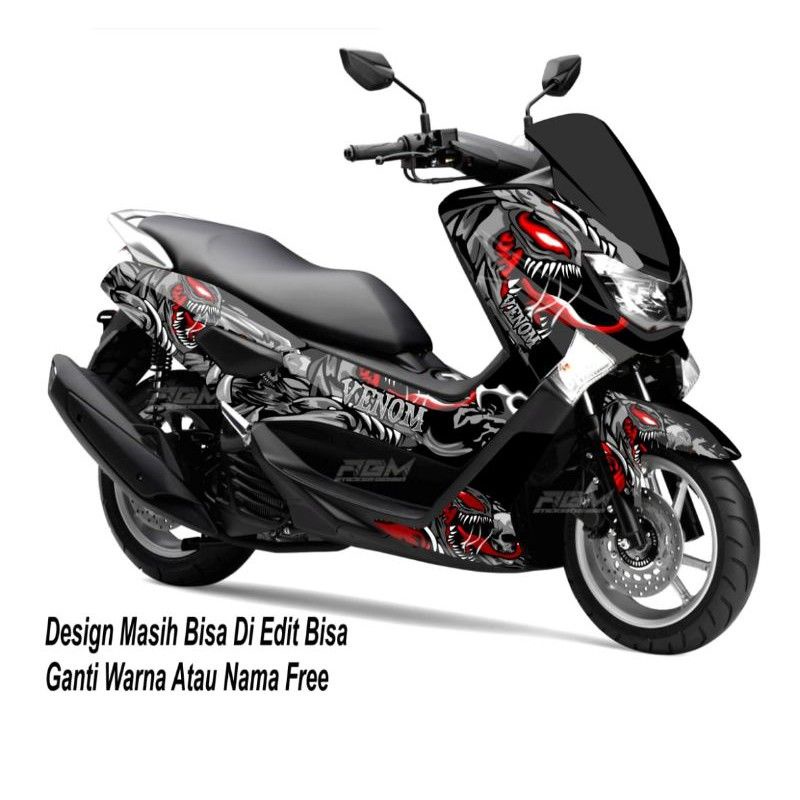 Decal motor nmax old full body Striping nmax 155 full motif variasi Sticker decal nmax old 155