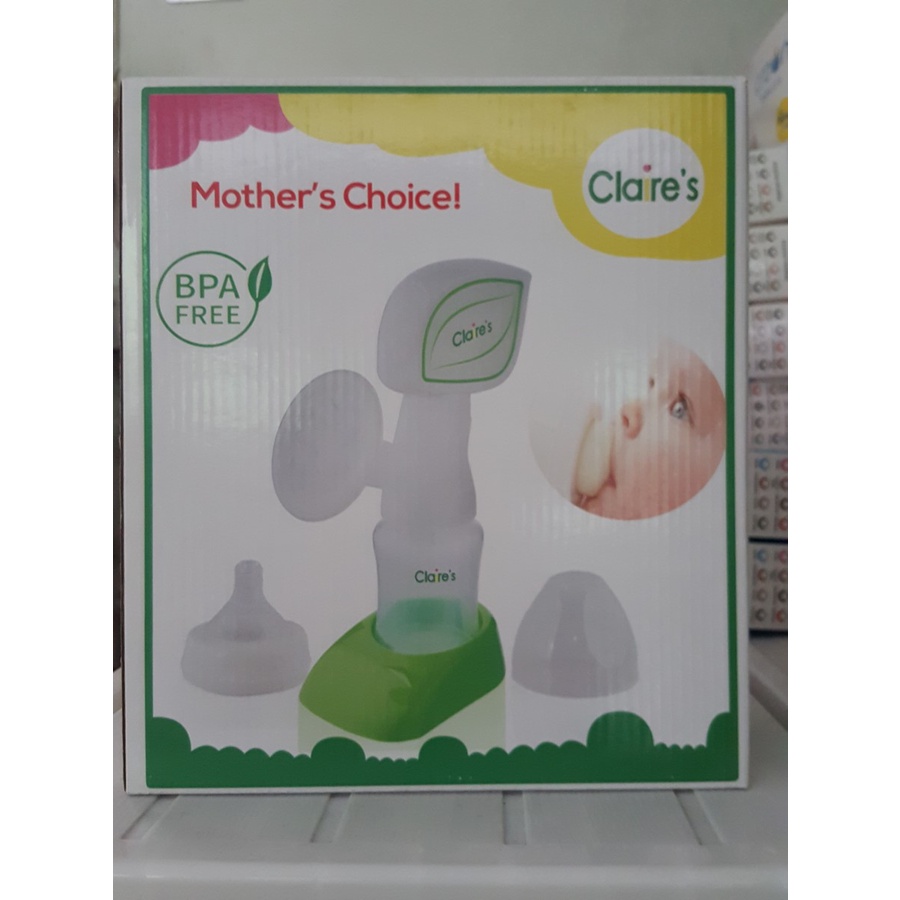 CLAIRE'S ELECTRIC BREAST PUMP - POMPA ASI ELEKTRIK CLAIRES GBP A20 - A22 / POMPA SUSU