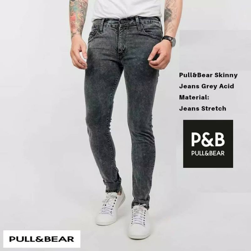 CELANA JEANS PENSIL SKINNY SLIMFIT PANJANG SLIM FIT PRIA PREMIUM SIZE 27-38