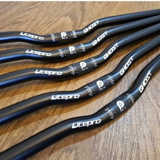 Handlebar Litepro Ghost Stang Alloy 25.4 x 580 mm 58cm type mid rise
