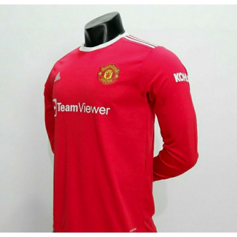 JERSEY MU HOME 2021/2022 Lengan Panjang Grade Ori