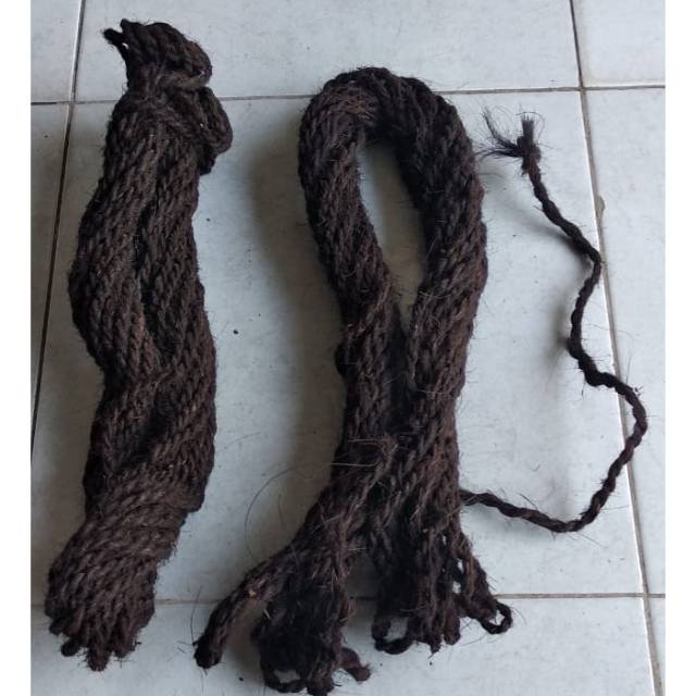 Tali Ijuk Aren Hitam Gazebo Ikat Bambu