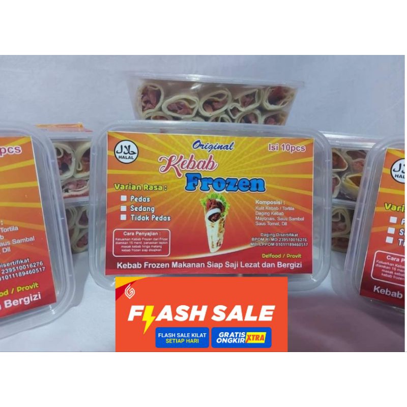 

KEBAB FROZEN ISI 10 HARGA MURAH
