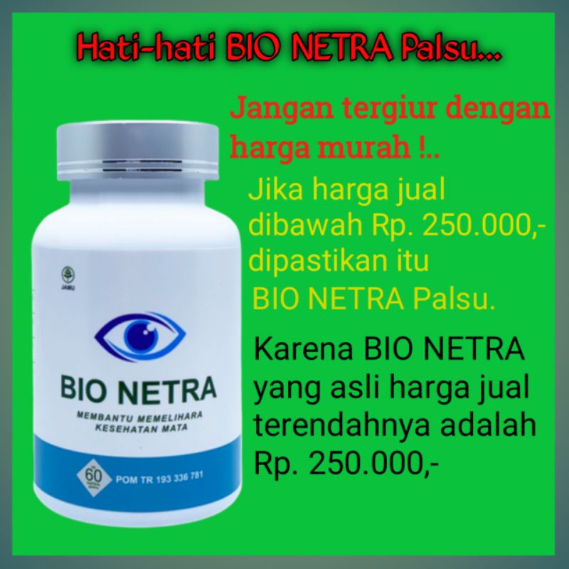 BIO NETRA Obat Mata Herbal Tradisional Ampuh Mengobati Segala Macam Penyakit Seperti Minus Plus Katarak Rabun Dekat Jauh Glaukoma Retina Silinder Berair Merah Lelah Alami Mujarab Terlaris Promo Cod Idea Asli Original Star Best Seller Mahta care