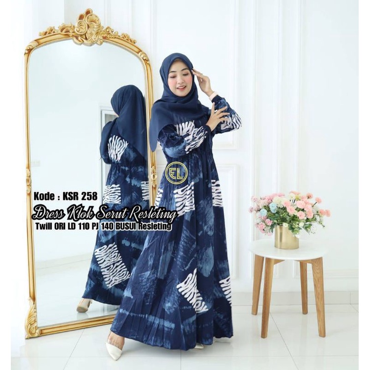 gamis elzhaf KSR 258 twill ori semarang