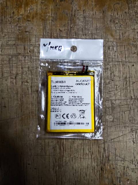 baterai alcatel flash 2 TLP030B1 double power dan ORIGINAL battery battle batt