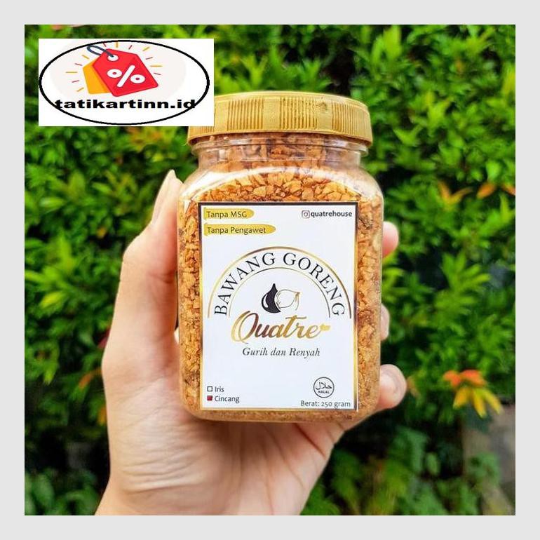 

S50Tat Bawang Putih Goreng 250 Gram (Cincang) Atr05Ytt