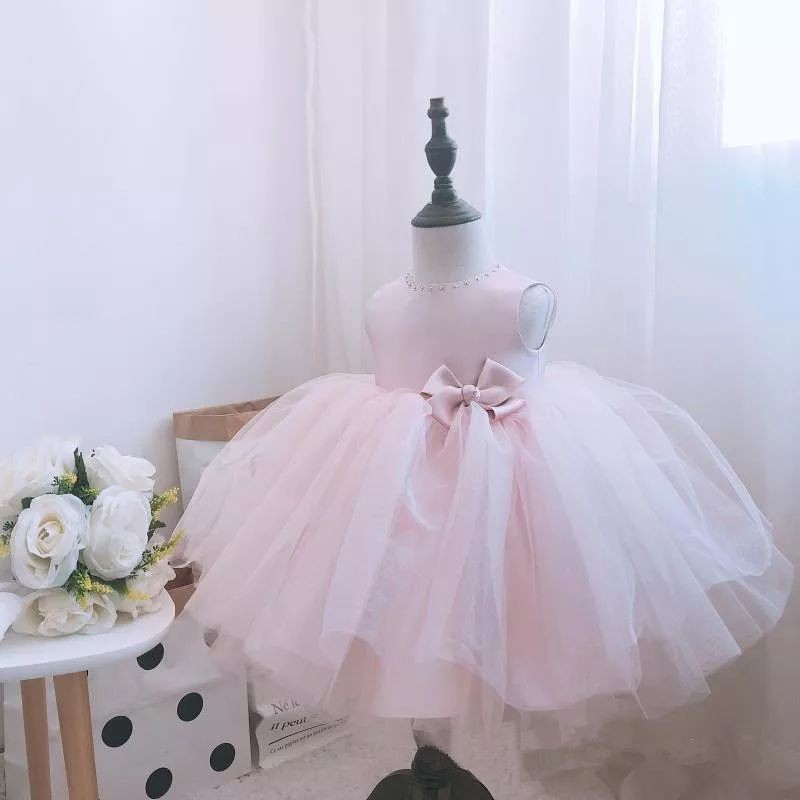 dress bayi neychan gaun anak oesta ulang tahun baptis aqiqah fania