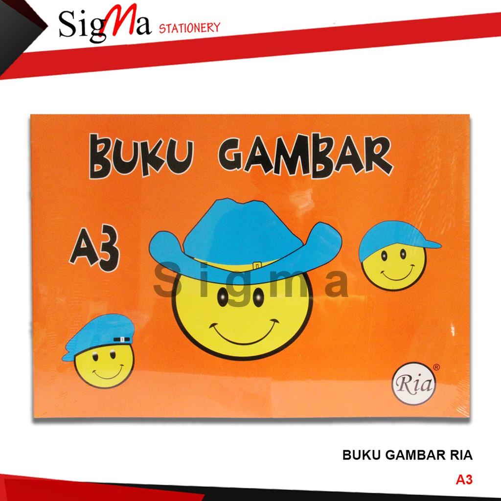 

Buku Gambar A3 / Buku Gambar Besar RIA (Pcs)