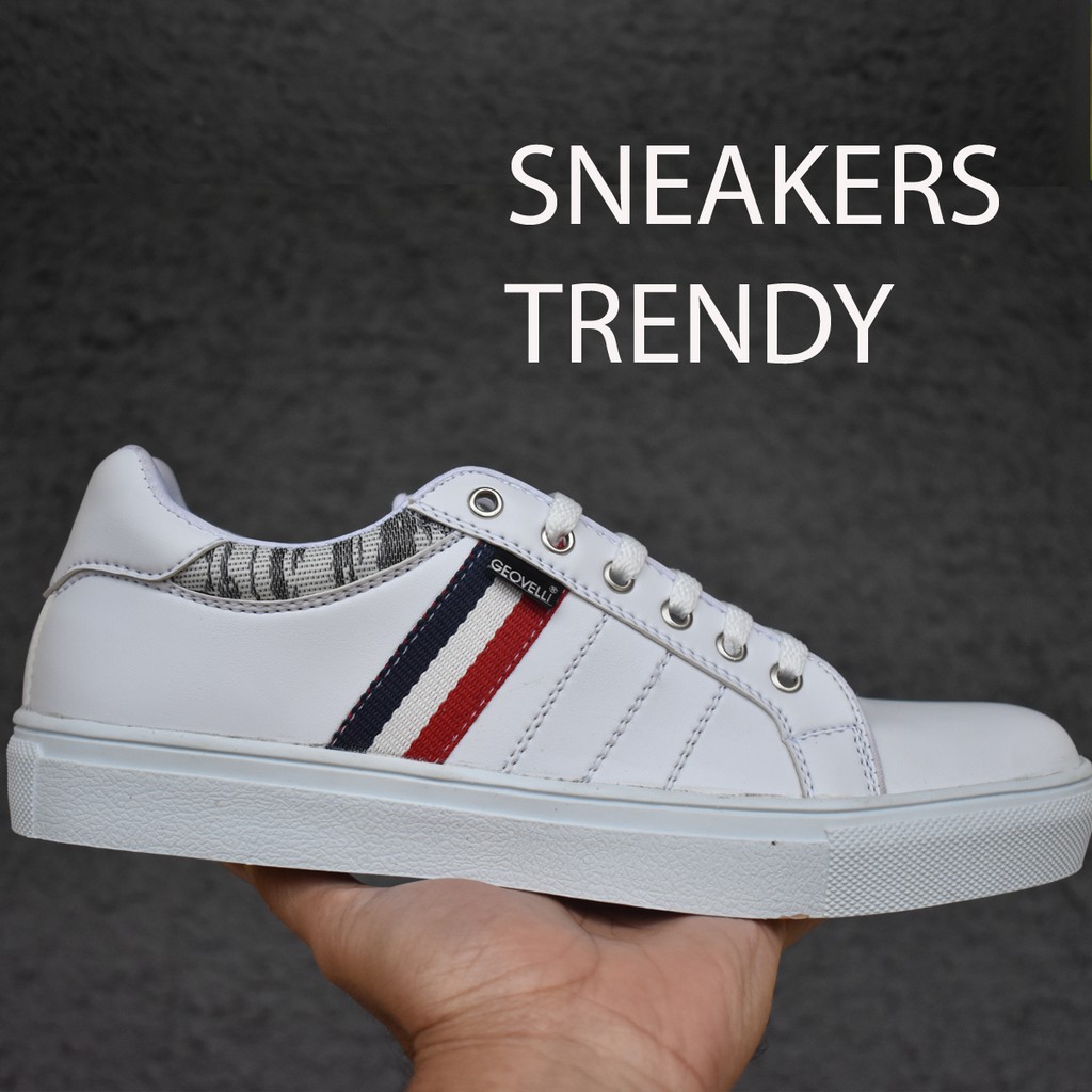 BEST SELLER SEPATU PRIA SEPATU SNEAKERS SNEKER TALI WARNA PUTIH SEPATU KASUAL CASUAL COWOK PUTIH