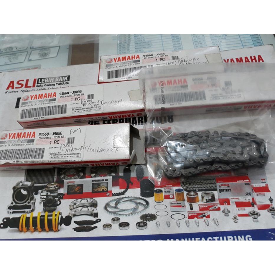 RANTAI KETENG/ RANTAI MESIN (BK6) ALL NEW R-15 VVA YAMAHA perkakas