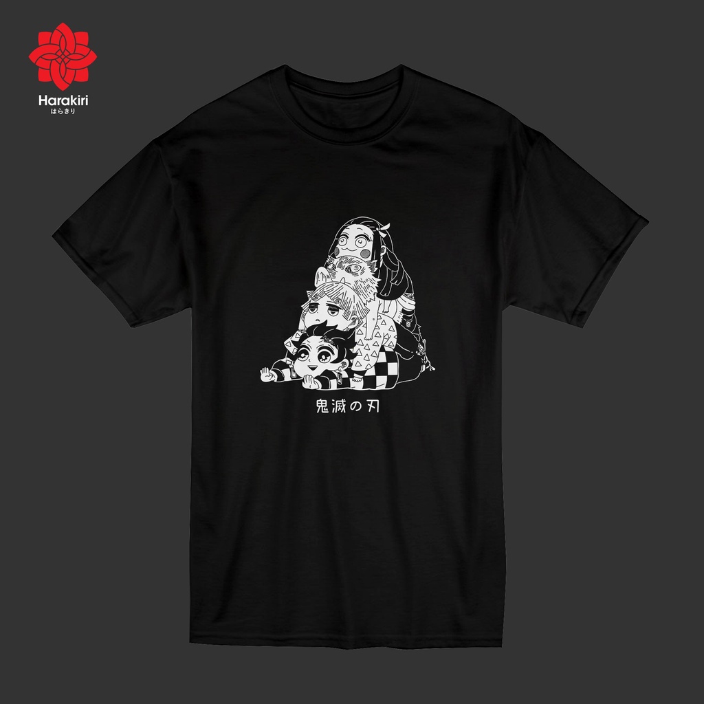 KAOS ANIME TSHIRT JEPANG HARAKIRI "DEMON SLAYER"