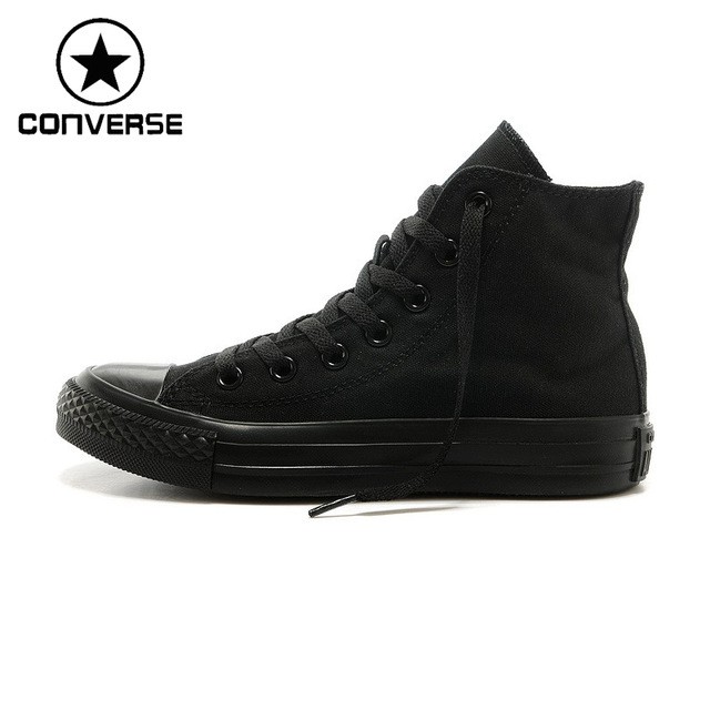 converse all star triple black