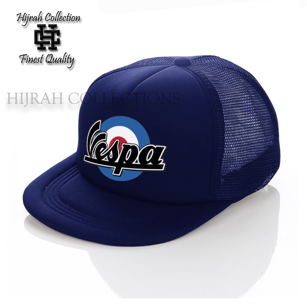 Topi Snapback Trucker jaring Premium Topi SCOOTER Vespa topi distro