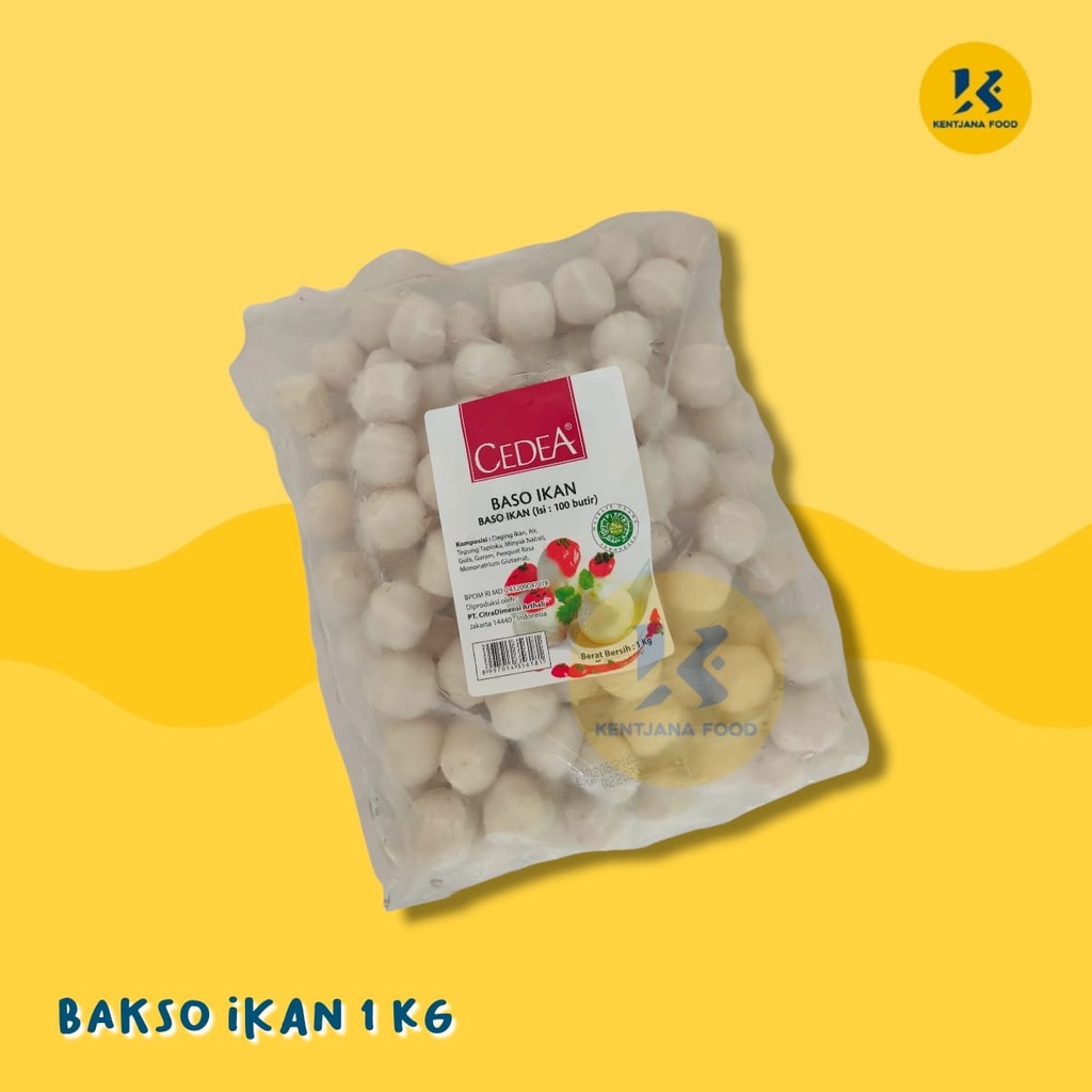 

CEDEA fish ball 1 kg dan 500gr.