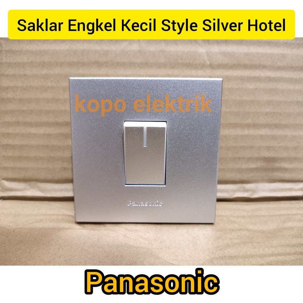 Panasonic Saklar Engkel Kecil Style Silver Hotel Tanam Inbow