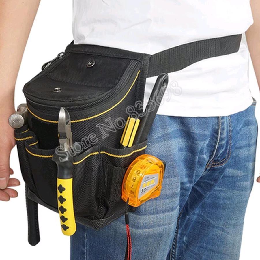 Terbagus.. Tas Pinggang Tas Proyek Perkakas Tas Menyimpan Alat Alat Bengkel Dan Bangunan Proyek Kunc