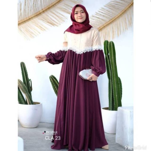 Dress Clarissa Maxi grosir tanah abang
